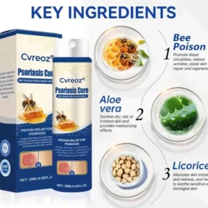 Cvreoz® Psoriasis Cure Bee Venom Treatment Spray