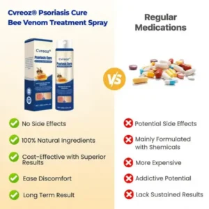 Cvreoz® Psoriasis Cure Bee Venom Treatment Spray