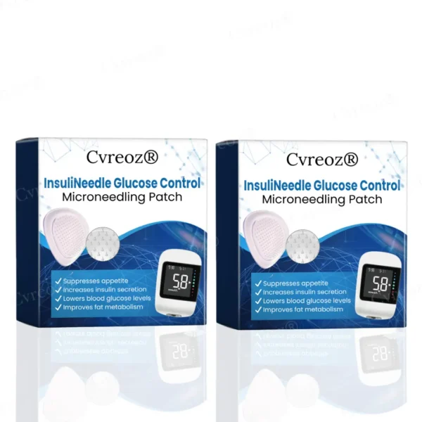 Cvreoz® InsuliNeedle Glucose Control Microneedling Patch