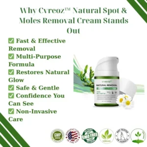 Cvreoz® Natural Spot and Mole removal cream