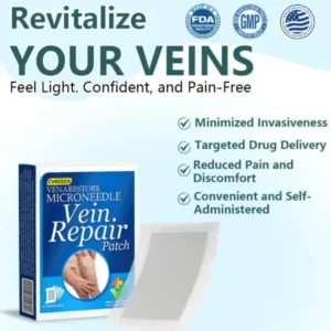 Cvreoz® VenaRestore MicroNeedle Vein Repair Patch